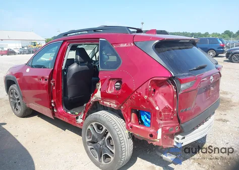 2019 Toyota Rav4 Adventure z USA, uszkodzony, nr VIN 2T3J1RFV3KC024950